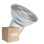 Mehrfachpackung 10x Ledvance LED PAR16 GU10 Reflektor 7W 575lm 36D - 940 Kaltweiß | Höchste Farbwiedergabe - Dimmbar - Ersatz Für 80W