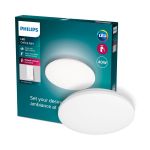 Philips LED Deckenleuchte Izso Weiß 40W 4300lm - 827-865 Abstimmbares Weiß | Dimmbar - Fernsteuerung