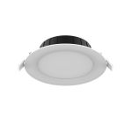 Noxion LED Downlight Hera Eben Einbau Weiß 15W 1500lm 80D - 827-830-840 CCT | 166mm - Ausschnitt 144mm
