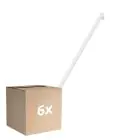 Mehrfachpackung 6x Osram LEDinestra HD Lichting S14s 9.9W 1055lm - 927 Extra Warmweiß | Höchste Farbwiedergabe - Dimmbar - Ersatz Für 75W