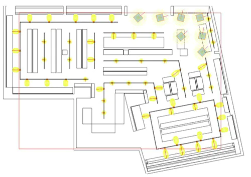 Skizze Lichtplanung bei BeleuchtungDirekt